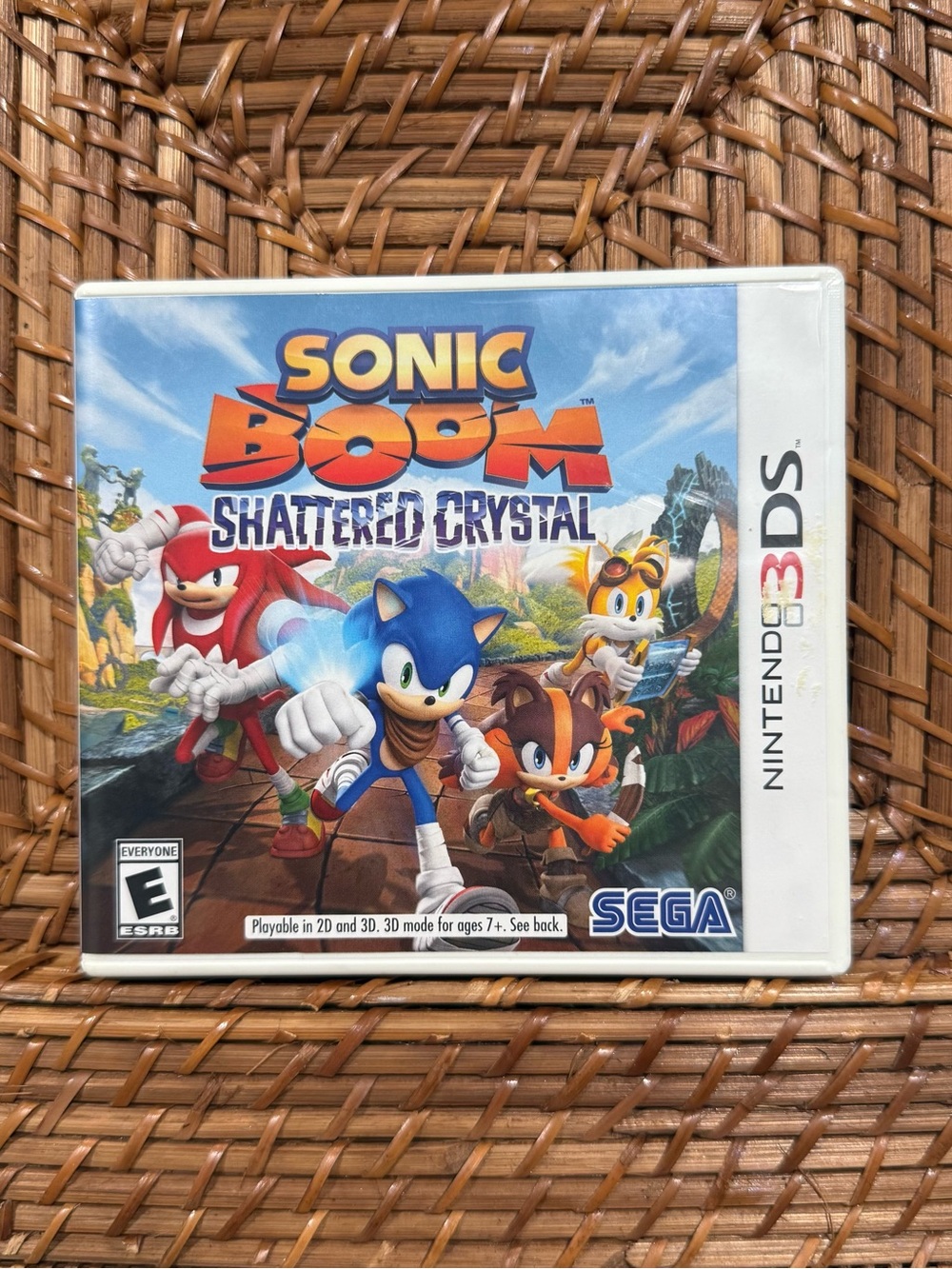Sonic Boom: Shattered Crystal - Nintendo 3DS Game (Blue) by SEGA No Manual